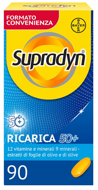 SUPRADYN RICARICA 50+ 90 COMPRESSE RIVESTITE - Farmacia Mastrangelo 