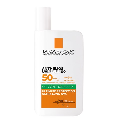 ANTHELIOS FLUIDO OIL CONTROL CON PROFUMO UVMUNE SPF50+ 50 ML - Farmacia Mastrangelo 