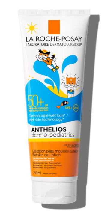 ANTHELIOS GEL PELLE BAGNATA BAMBINO 50+ 200 ML PAPERPACK - Farmacia Mastrangelo 