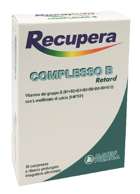 RECUPERA COMPLESSO B RETARD 30 COMPRESSE - Farmacia Mastrangelo 