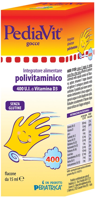 PEDIAVIT GOCCE 15 ML - Farmacia Mastrangelo 