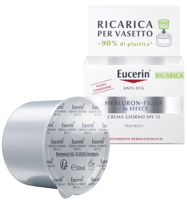 EUCERIN FACE CREAM ANTI AGE HYALURON GIORNO SPF15 50 ML - Farmacia Mastrangelo 