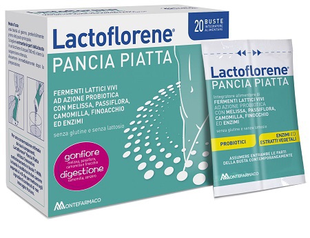 LACTOFLORENE PANCIA PIATTA 20 BUSTINE - Farmacia Mastrangelo 