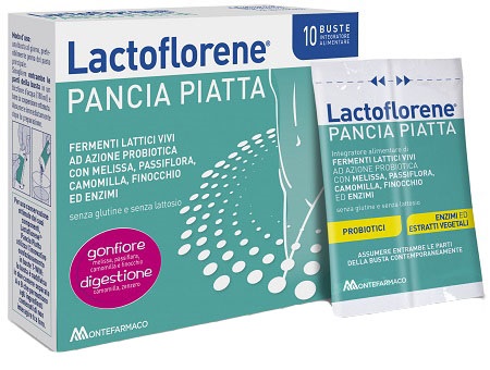 LACTOFLORENE PANCIA PIATTA 10 BUSTINE - Farmacia Mastrangelo 