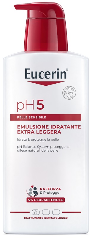 EUCERIN PH5 EMULSIONE IDRATANTE EXTRA LEGGERA 400 ML - Farmacia Mastrangelo 