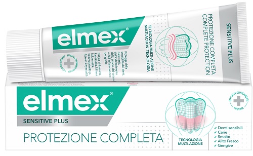 ELMEX DENTIFRICIO SENSITIVE PLUS COMPLETE 75 ML - Farmacia Mastrangelo 