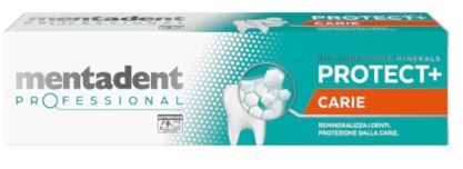 MENTADENT PROFESSIONAL DENTIFRICIO PROTECT + CARIE 75 ML - Farmacia Mastrangelo 