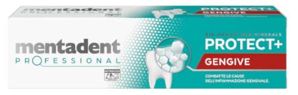 MENTADENT PROFESSIONAL DENTIFRICIO PROTECT + GENGIVE 75 ML - Farmacia Mastrangelo 