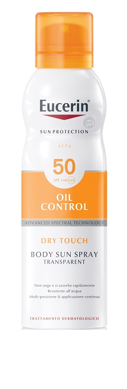 EUCERIN SUN SPRAY TOCCO SECCO SPF50 200 ML - Farmacia Mastrangelo 