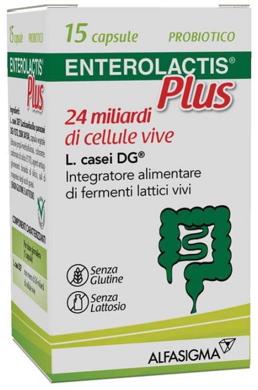 ENTEROLACTIS PLUS 15 CAPSULE - Farmacia Mastrangelo 