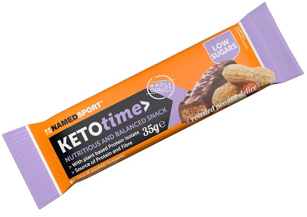KETOTIME BAR ROASTED PEANUT 35 G - Farmacia Mastrangelo 