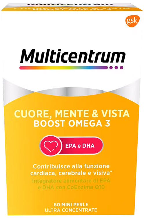 MULTICENTRUM BOOST OMEGA 120 CAPSULE - Farmacia Mastrangelo 