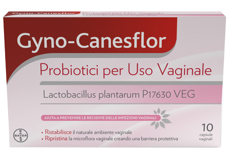 GYNO-CANESFLOR 10 CAPSULE VAGINALI - Farmacia Mastrangelo 