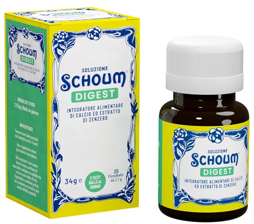 SOLUZIONE SCHOUM DIGEST 20 FIZZY BALL - Farmacia Mastrangelo 