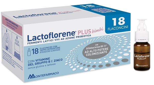 LACTOFLORENE PLUS BIMBI 18 FLACONI - Farmacia Mastrangelo 