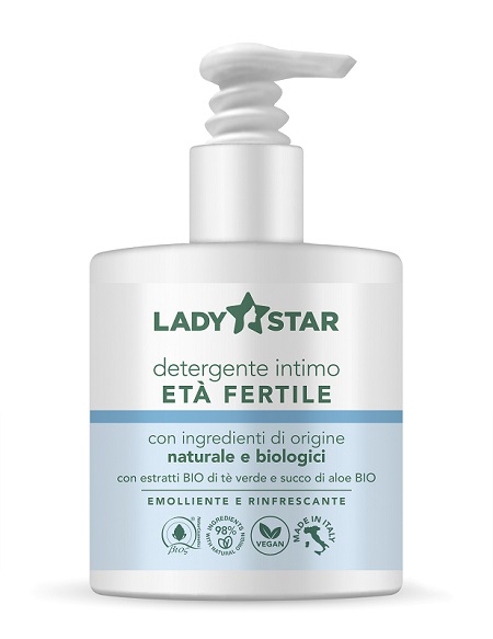 LADYSTAR  DETERGENTE INTIMO DONNA FERTILE 300 ML - Farmacia Mastrangelo 