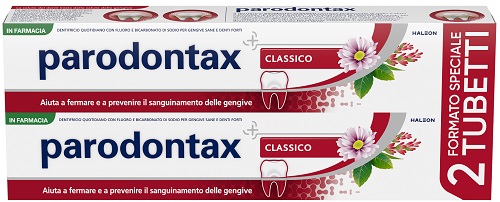 PARODONTAX BIPACK CLASSIC 2 X 75 ML - Farmacia Mastrangelo 