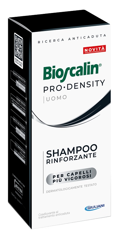 BIOSCALIN PRO DENSITY UOMO SHAMPOO RINFORZANTE 200 ML - Farmacia Mastrangelo 