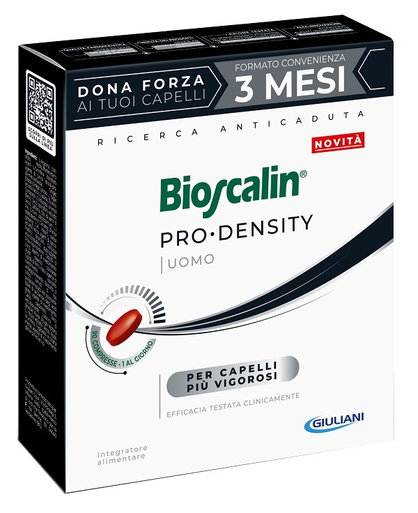 BIOSCALIN PRO DENSITY UOMO 90 COMPRESSE - Farmacia Mastrangelo 