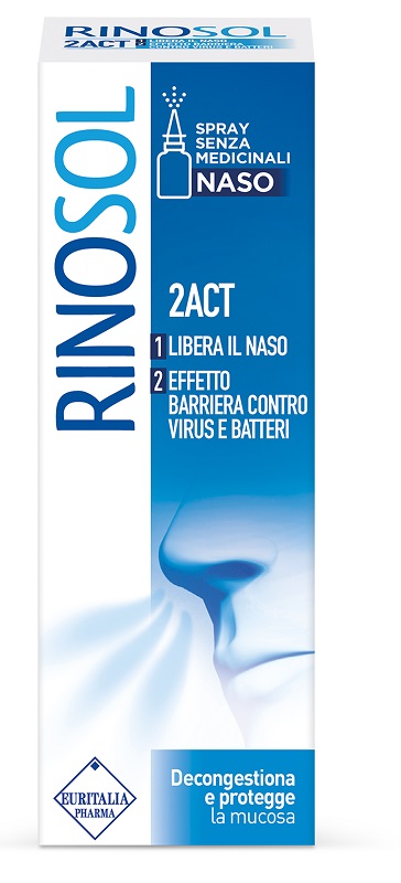 SPRAY NASALE RINOSOL 2ACT 15 ML - Farmacia Mastrangelo 