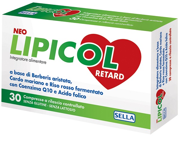 NEO LIPICOL RETARD 30 COMPRESSE - Farmacia Mastrangelo 
