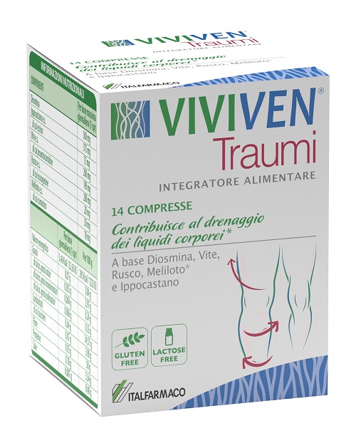 VIVIVEN TRAUMI 14 COMPRESSE - Farmacia Mastrangelo 